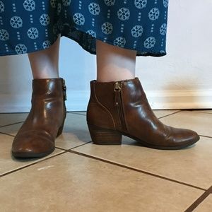 Dr. Scholl's vegan leather booties